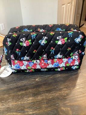 Vera Bradley x Disney 101 Dalmatians Cotton Medium Cosmetic Case